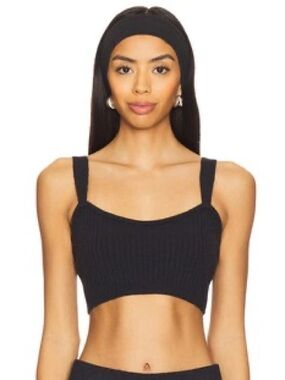 Spiritual Gangster Sofia Bralette in Black